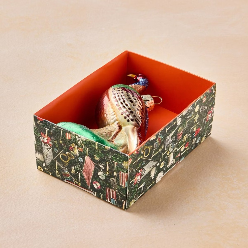 John Derian for Target | Elegant Pheasant Holiday Ornament - Picture 3 of 5